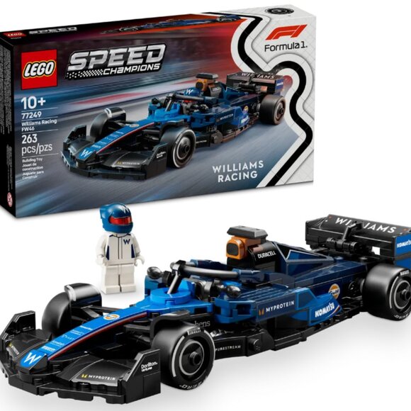 LEGO Williams Racing FW46 F1 Car 77249, New, 263 pcs - Picture 1 of 7